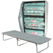 Blantex Extra Wide Cots (15) with Cart