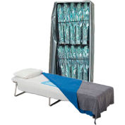 Blantex Adjustable Beds (10) with Cart
