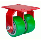 Hamilton® Heavy Service Rigid 4 x 2 Duralast™ Ball 1500 Lb. Dual Caster