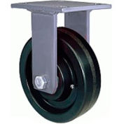 Hamilton® Workhorse Forged Rigid 8 x 2 Plastex Roller 1400 Lb. Caster