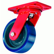 Hamilton® Extra Heavy Service Swivel 6 x 2 Poly-Soft™ Tapered 960 Lb. Caster