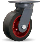 Hamilton® Super Endurance™ Kingpinless Swivel 8 x 3 Mold-On Rubber Roller 840 Lb. Caster