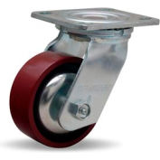 Hamilton® Thread Guard Cold Forged Swivel 4 x 1-1/2 Metal Roller 550 Lb. Caster