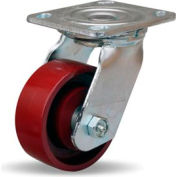 Hamilton® Whirlaway Cold Forged Swivel 4 x 1-1/2 Metal Roller 550 Lb. Caster