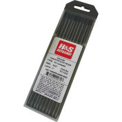 H&S Autoshot HSW Tungstène 2 % cérédé 1/16 » x 7 » (10-Pack)