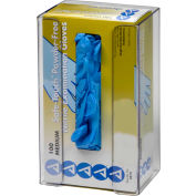 Chargement de boîte à gants en plastique du distributeur, par le haut horizon MFG détient boîte de 1, 9-1/2" H x 6" W x 4 « D, clair