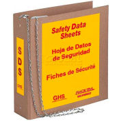 Horizon Mfg. Tri Lingual Eco Friendly SDS Binder, 8652, 1-1/2"W Binder