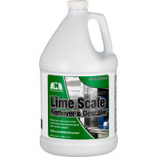 Nilodor Lime Scale Remover, Unscented, Gallon Bottle, 4/Case