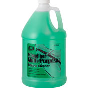 Nilodor Microfiber Floor Cleaner, Orange Scent, Gallon Bottle, 4 Bottles/Case