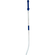 Hospeco® Sphergo Swivel Aluminum Extension Pole, 41-5/8"L to 70-7/8"L, Blue - Pkg Qty 12