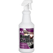 Nilodor Foaming Hood Cleaner, Unscented, 32 oz. Trigger Spray, 6/Case