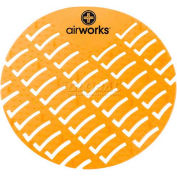 AirWorks® Urinal Screen, Citrus Grove, housse/10, AWUS231-BX