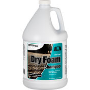 Nilodor Certified® Dry Foam Shampoo, Gallon Bottle, 4/Case