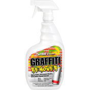 Nilodor Certified® Graffiti, Spray Paint, Oil & Water Based Enamel Remover, Quart Bottle, 6/CS