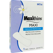 Hospeco Maxithins #4 maxi Pad vended féminin serviettes de table, 250/case-MT-4