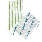 Hospeco® Virtu-Clean™ Tampon de nettoyage jetable, laveur, support crochet et boucle, 5 « L, 20Pk
