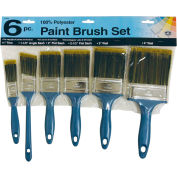3-Piece Set 100% Poly Paint Brush - 2100/3 - Pkg Qty 6