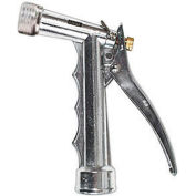 AquaPlumb® 104800 Chrome Pistol Hose Nozzle W/Threaded End