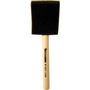 2" Foam Brush W/Wood Handle - BF05013 - Pkg Qty 48