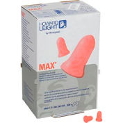 Howard Leight™ MAX-1-D MAXIMUM® Bouchons d’oreille, jetable, NRR 33, non enregistré, 500 paires/boîte