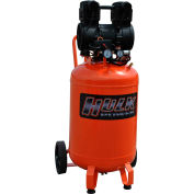 EMAX Portable Silent Air Electric Compressor, 2.0 HP, 20 Gal, Vertical, 5.77 CFM, Oil Free