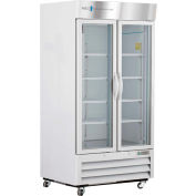 American Biotech Supply Standard Laboratory Refrigerator, 36 Cu. Ft., Glass Door