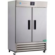 American Biotech Supply Premier Laboratory Freezer, 49 Cu. Ft., Stainless Steel Solid Door