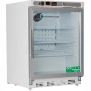 American Biotech Supply Premier Réfrigérateur encastré sous comptoir, 4,6 pi³, porte vitrée