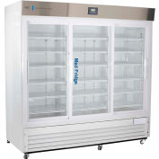 ABS Premier Pharmacy/Vaccine Refrigerator, Triple Sliding Glass Doors, 69 Cu.Ft.