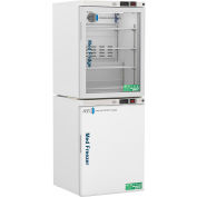 ABS Pharmacy Glass Door 5.2 Cu. Ft. Refrigerator/Solid Door 4 Cu. Ft. Freezer (-30)
