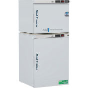 ABS Pharmacy 4.6 cu.ft Solid Door Refrigerator/ 1 Cu. Ft. Solid Door Freezer Controlled Auto Defrost