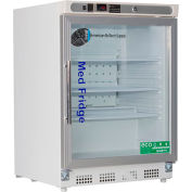 ABS Premier Pharmacy/Vaccine Built-In Undercounter Refrigerator, Glass Door, 4.6 Cu.Ft.