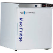 ABS Premier Pharmacy/Vaccine Countertop Refrigerator, Freestanding, Solid Door, 1.0 Cu.Ft.