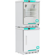 CorePoint Scientific White Diamond Réfrigérateur & Congélateur Combo, 9 Pi³, Porte vitrée