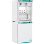 CorePoint Scientific White Diamond Réfrigérateur & Congélateur Combo, 12 Pi³, Porte vitrée