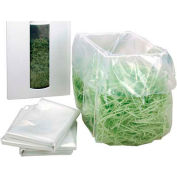 HSM® Shredder Bags, 36" x 30" x 53", 50/Box, Fits FA400 (Single Bin Set Up)