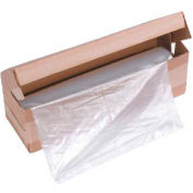 HSM® Shredder Bags, 42" x 56", Flat, 50/Box, Fits KP80 & KP88 Baler