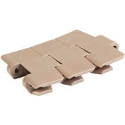 HabaCHAIN, 880, Slat Top Chain, Radius, SD, Tabbed, LF Acetal, 10'L, 3.25"W