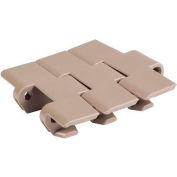 HabaCHAIN, 882, Slat Top Chain, Radius, HD, Tabbed, LF Acetal, 10'L, 4.5"W