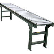 Hytrol® 10 Ft. - 16"W - 1,9" Dia. Galvanized Rollers - 13" Between Rails - 3" Roller Centers
