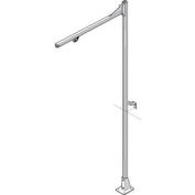 Hubbell Fixed Boom W / Support monté au sol ou sur banc, 36 « L x 48"H, Beige