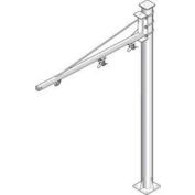Hubbell Fixed Boom W / Support monté au sol, 72 « L x 84"H, Beige