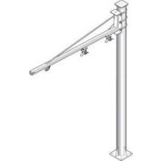 Hubbell Fixed Boom W / Support monté au sol, 72 « L x 84"H, Beige