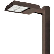 Hubbell Outdoor Ratio LED Area Light, 21000L, 165W, 40K, Type 3 Dist, Arm Mount, 120-277v