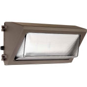 Hubbell LED Wall Pack, Switchable Lumen Output, Switchable CCT, Large Size