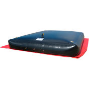Husky Gray Waste Water Bladder Tank BT-2000v30 - 174"L x 126"W x 22"H 2000 Gallon Cap. Black