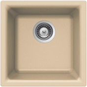 Houzer® E-100U SAND Quartztone Series Granite Dual Mount Bar/Prep Sink, Sand