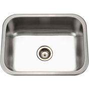 Houzer® ES-2408-1 Undermount Stainless Steel Single Bowl Kitchen Sink