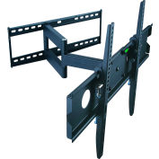 TygerClaw LCD4091BLK Full Motion Wall Mount For 32"-63" Flat Panel TVs