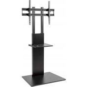 TygerClaw Slim TV Floor Stand avec étagère d’équipement pour téléviseurs 37 « - 70 »